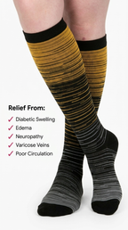 Everstride™ Stripes Compression Socks