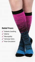 Everstride™ Stripes Compression Socks