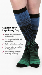Everstride™ Stripes Compression Socks
