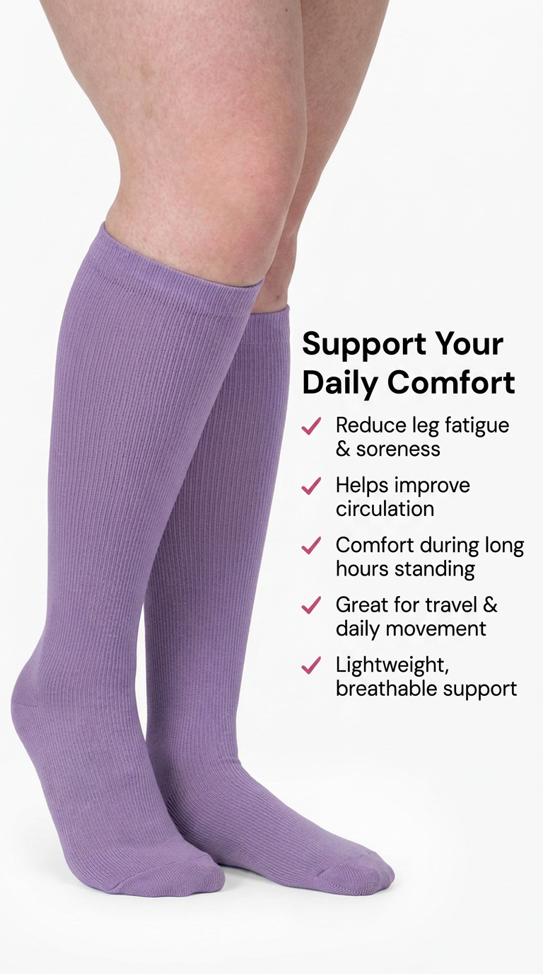 Everstride™ Original Wide Compression Socks
