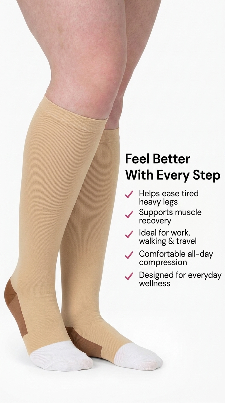 Everstride™ Original Wide Compression Socks