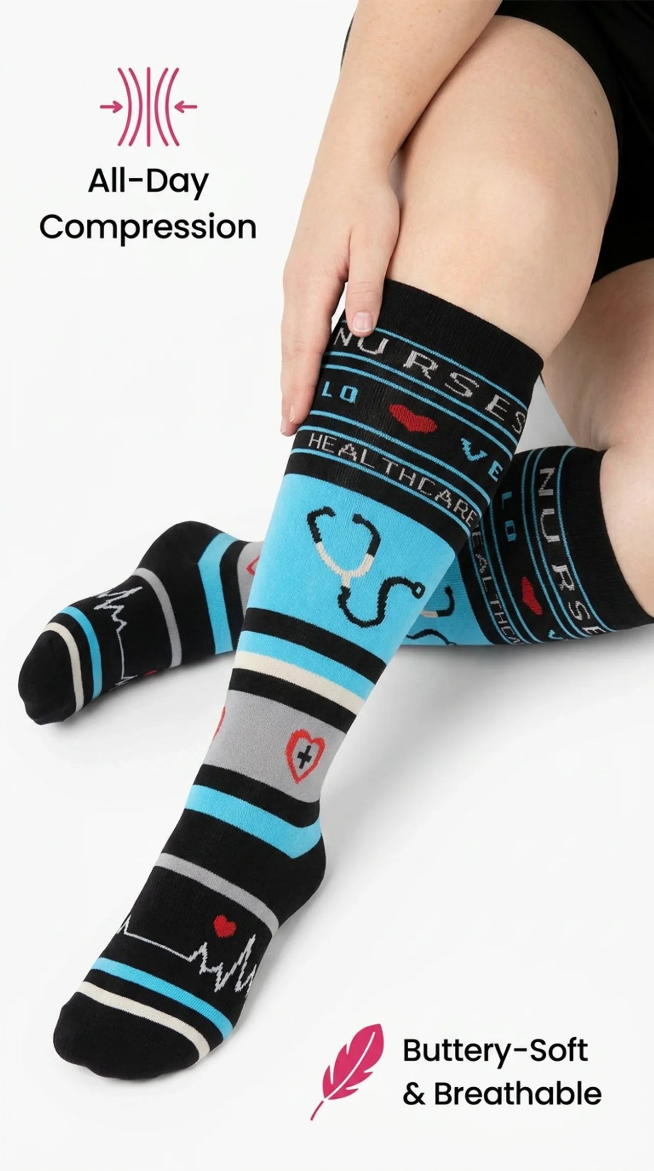 Everstride™ Bamboo Compression Socks